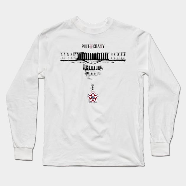 FREEDOM AND CONTROL Long Sleeve T-Shirt by Plutocraxy